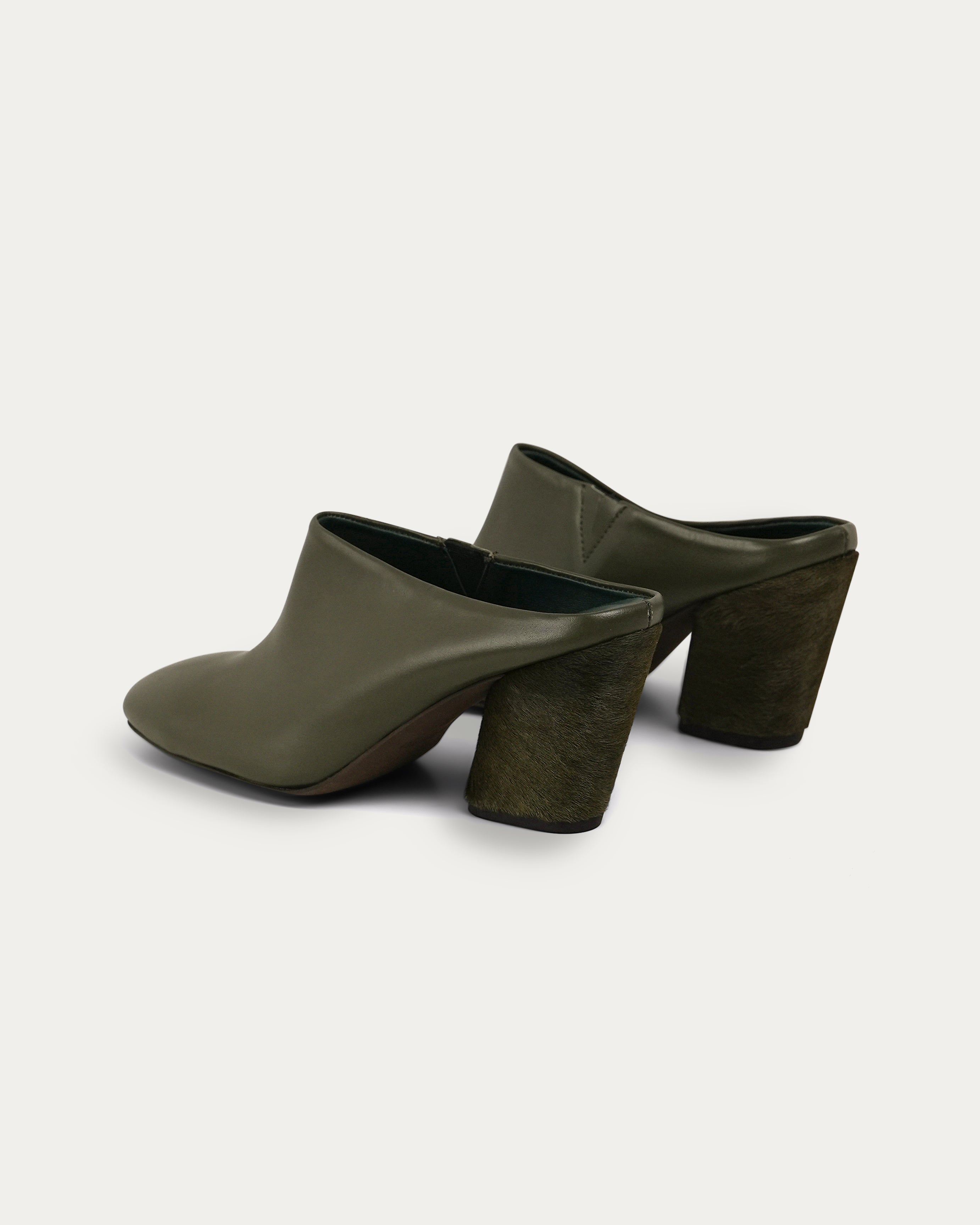 Nima green heel - THUNA