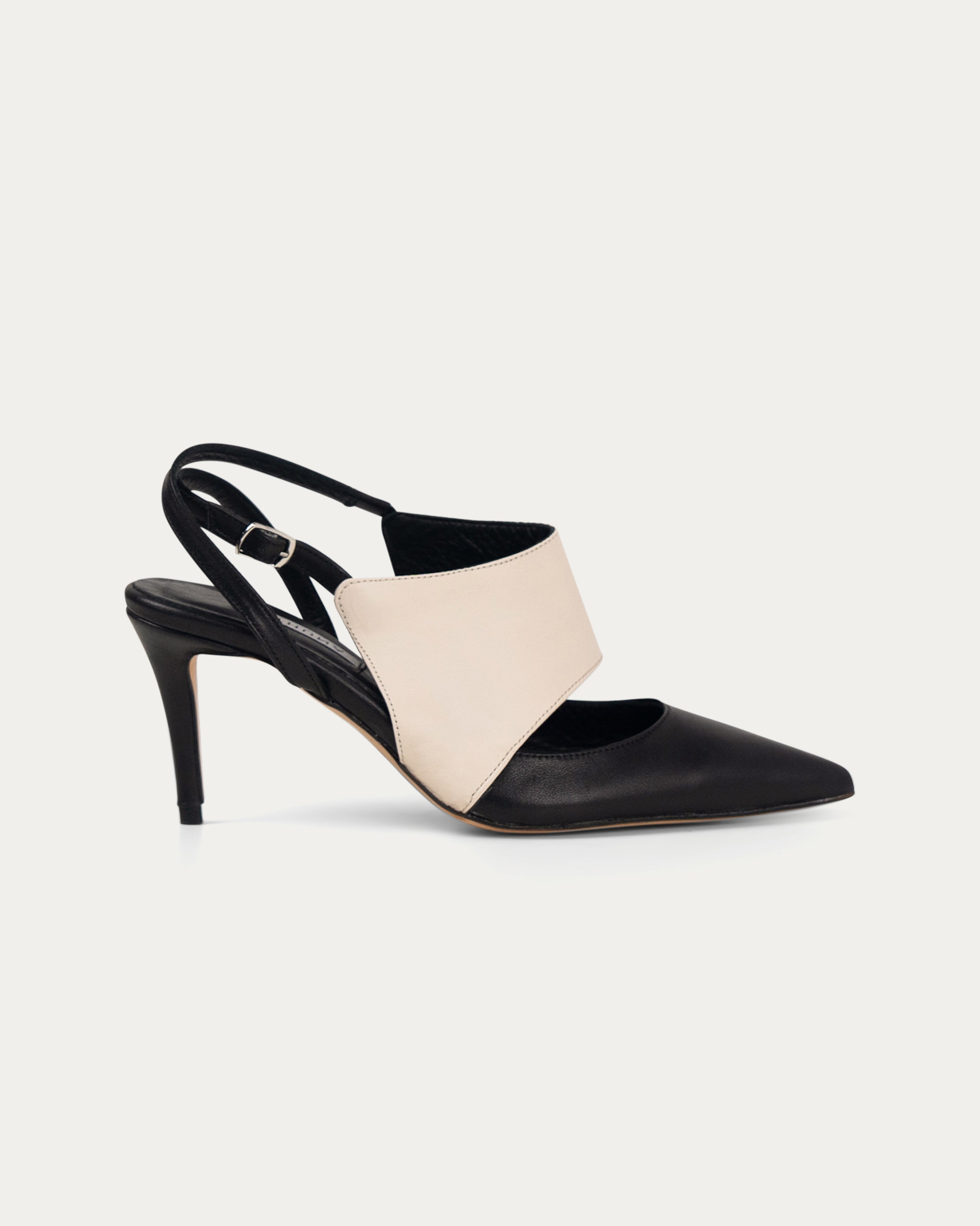 Norma black heel - THUNA