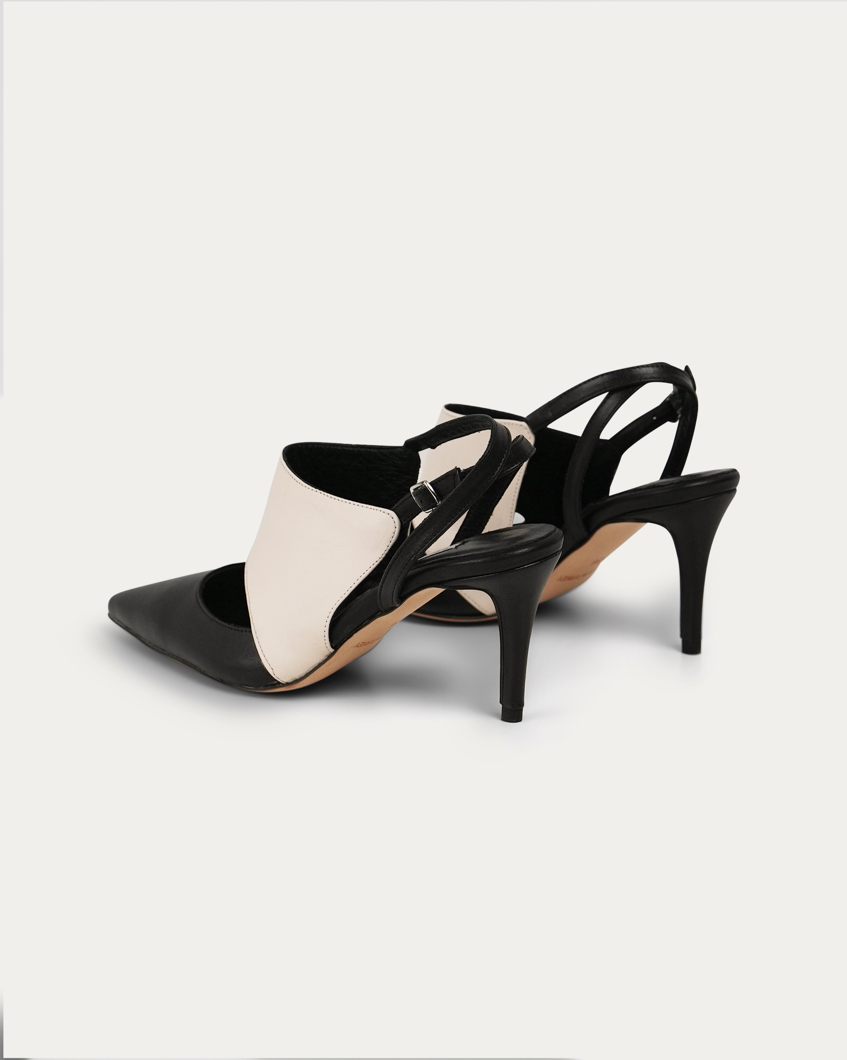 Norma black heel - THUNA