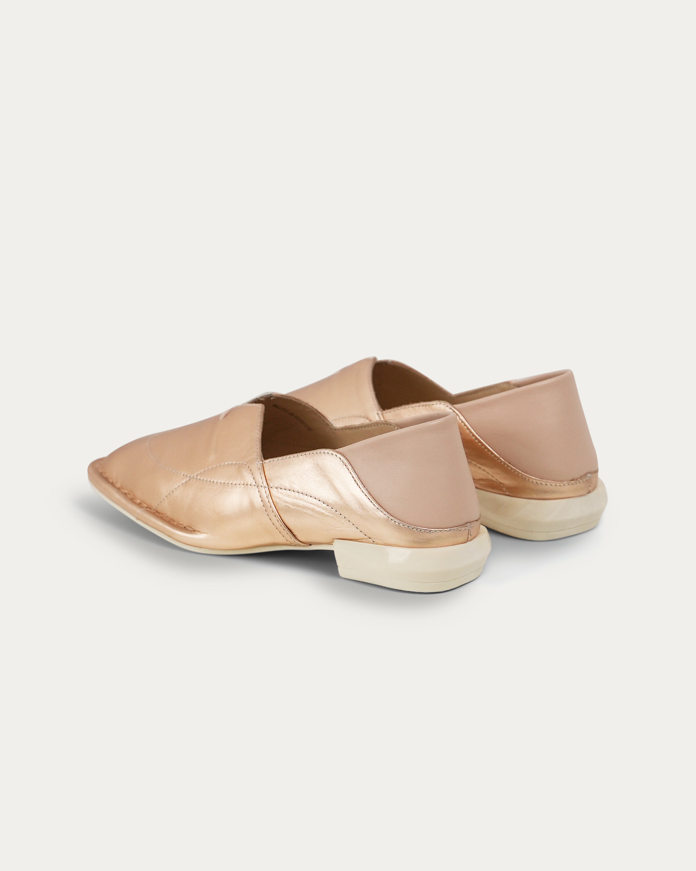 Rimal rose gold loafer