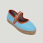 Runa blue espadrille