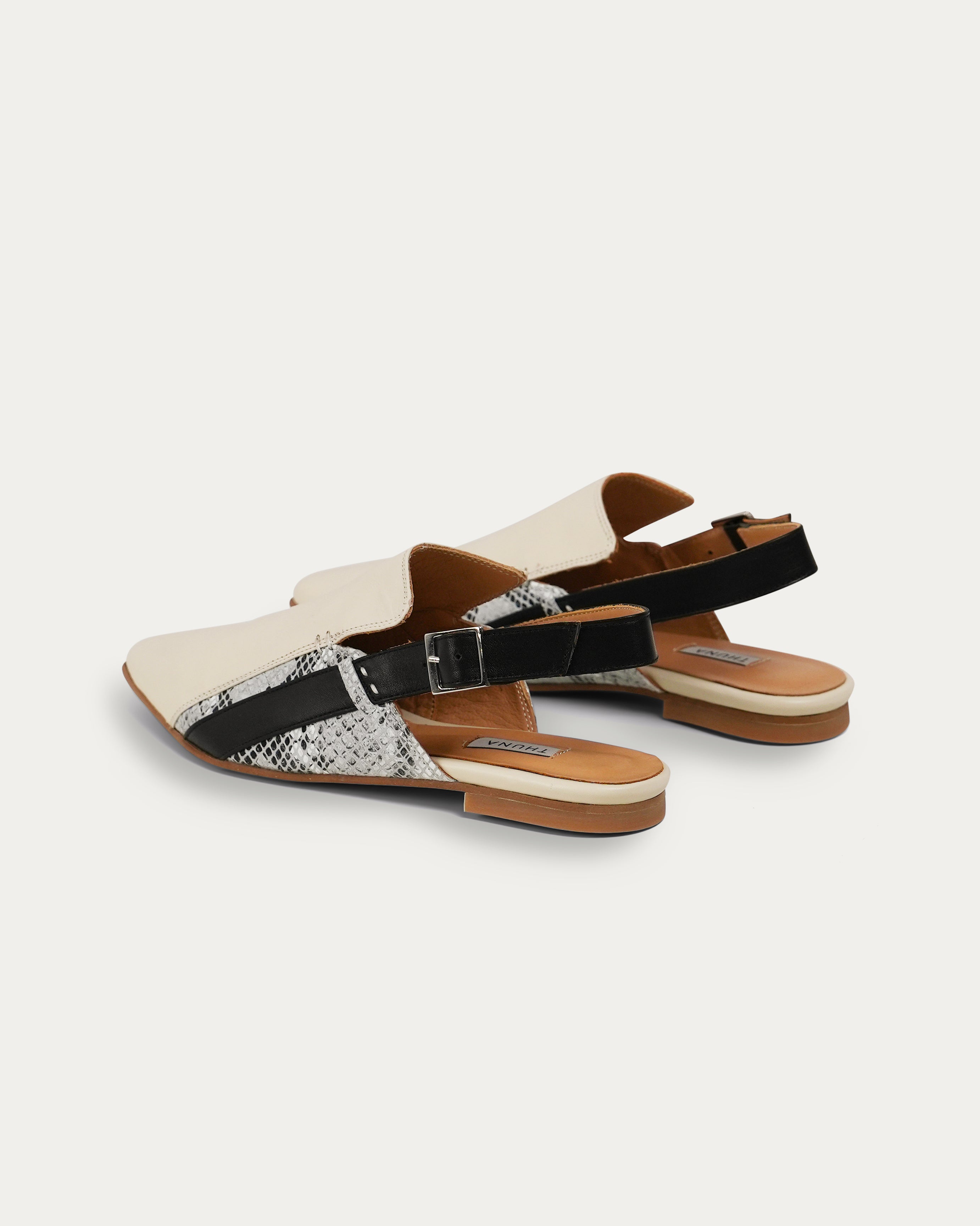 Sadan cream sandal - Shoes - THUNA