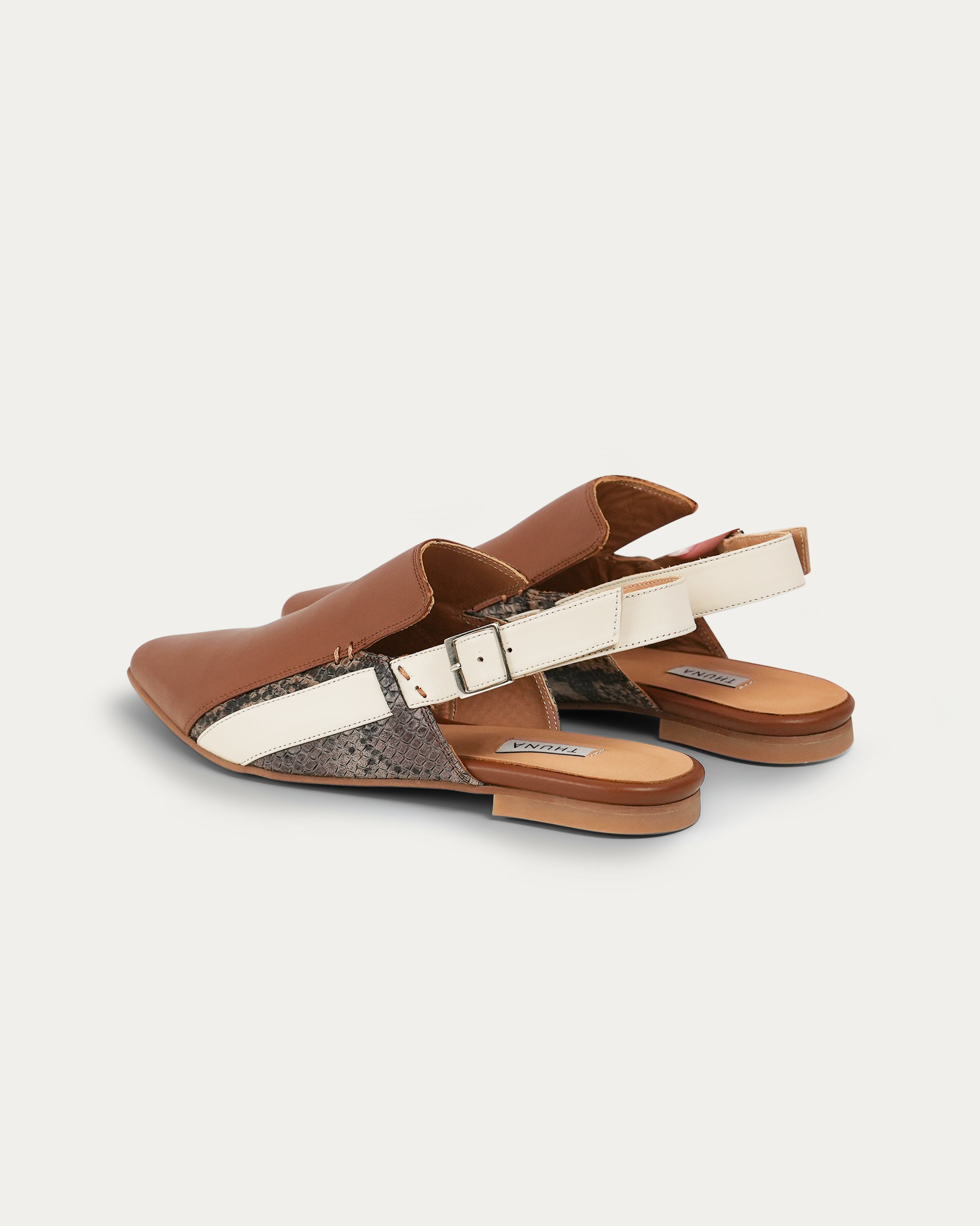 Sadan tan sandal - Shoes - THUNA