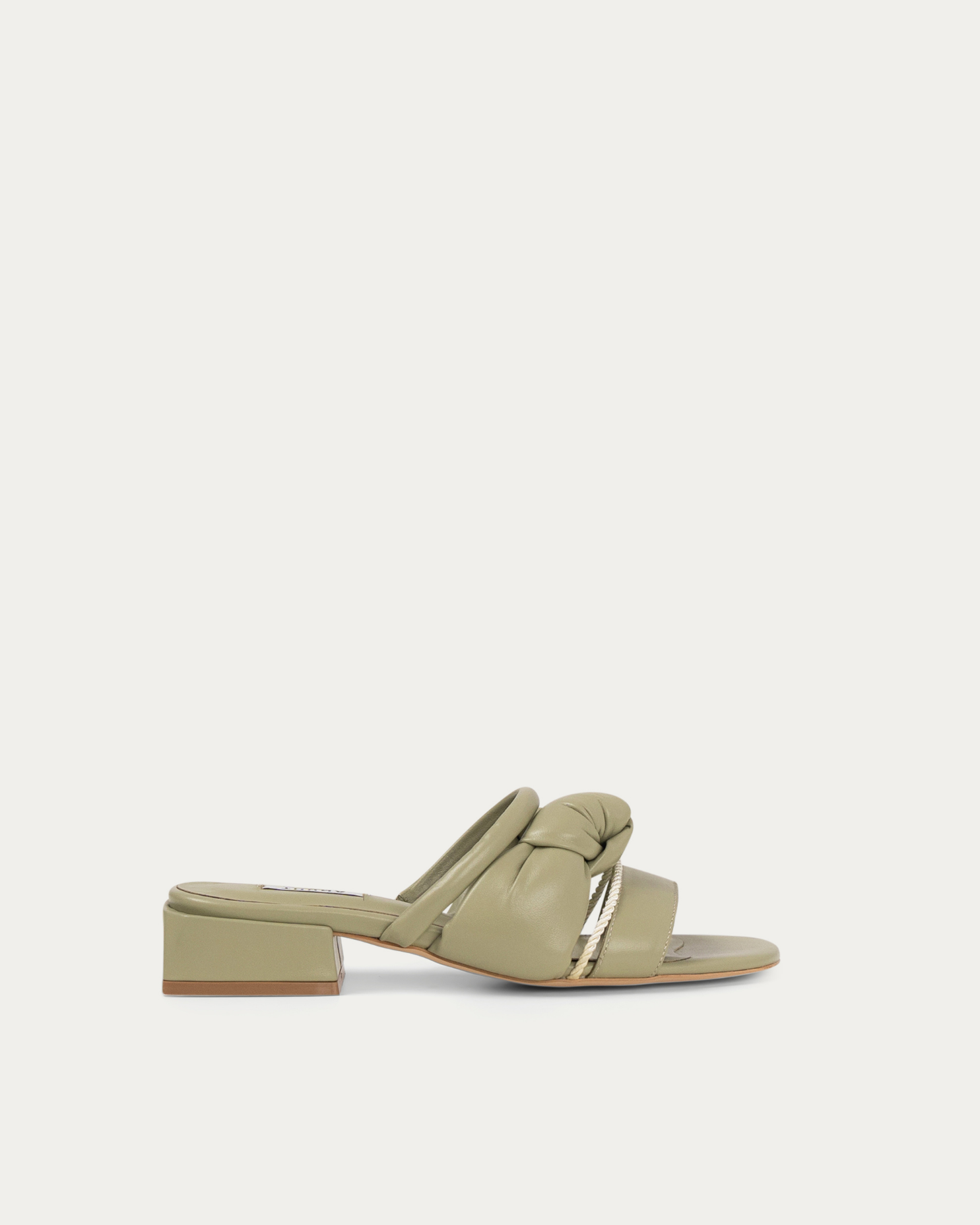 Safa olive slipper