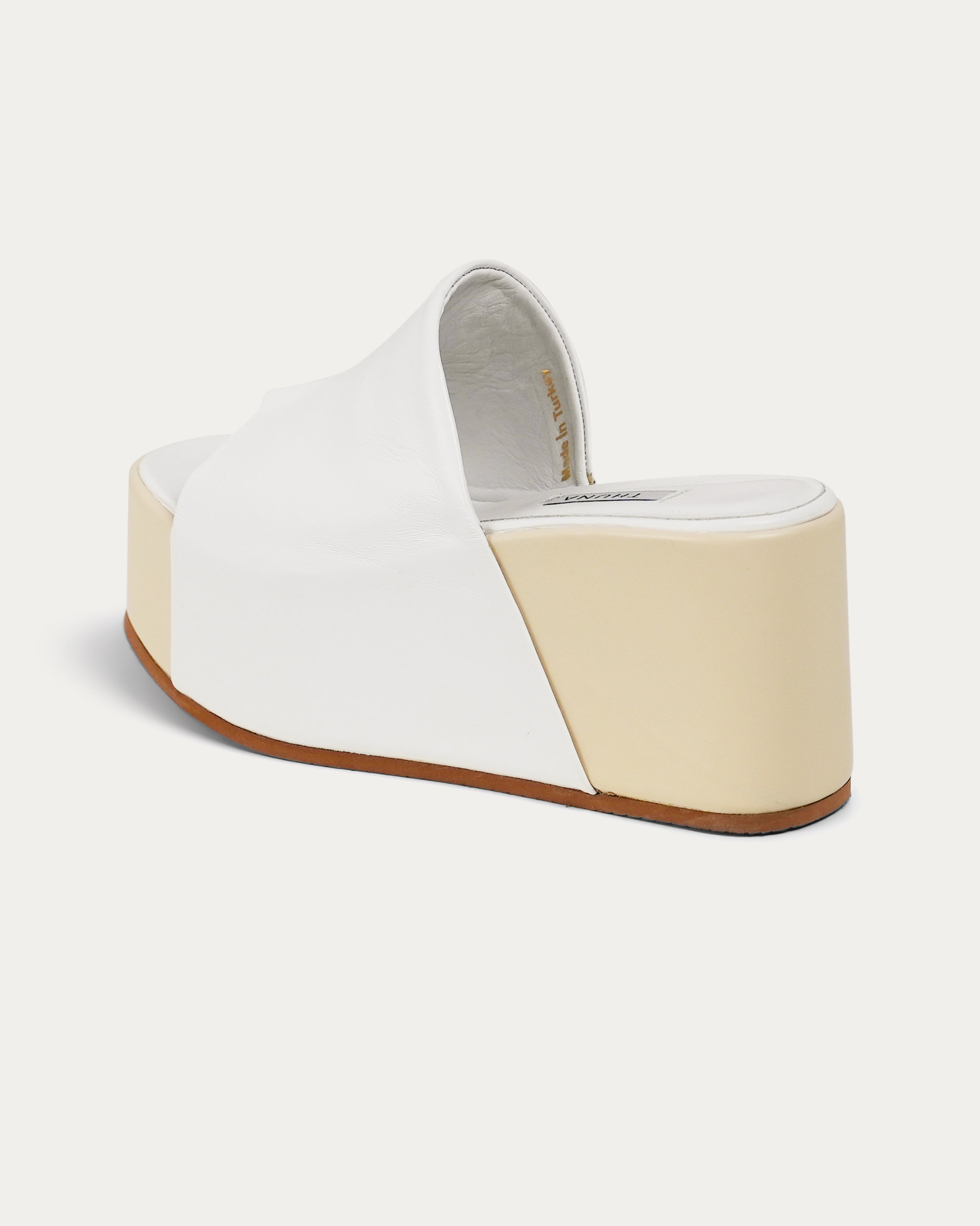 Sahara white platform - platform - THUNA