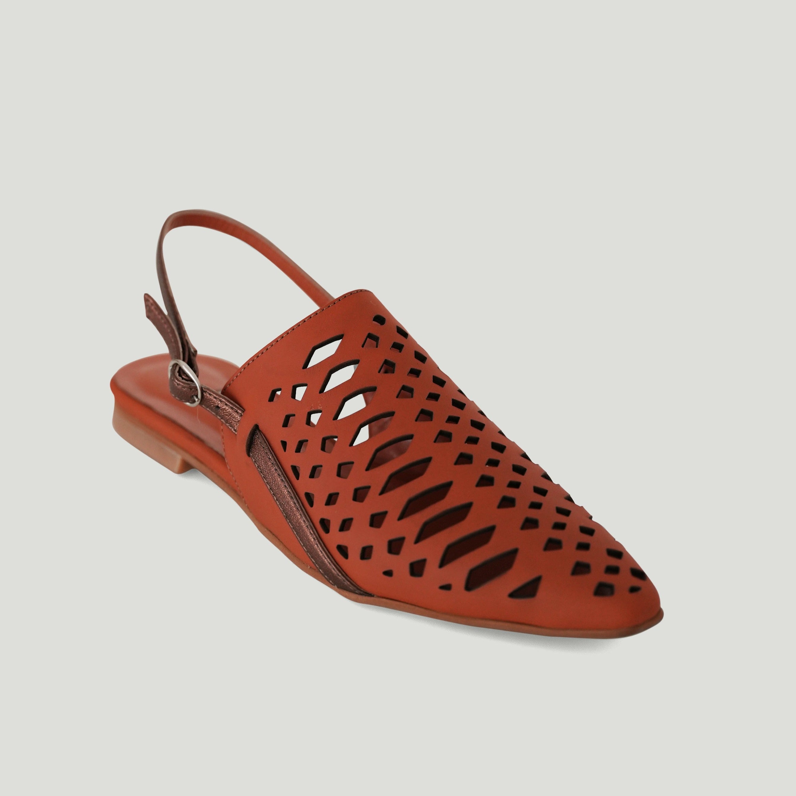 shadan - terracotta - sandal- ramadan collection- kuwait- ksa- shoes