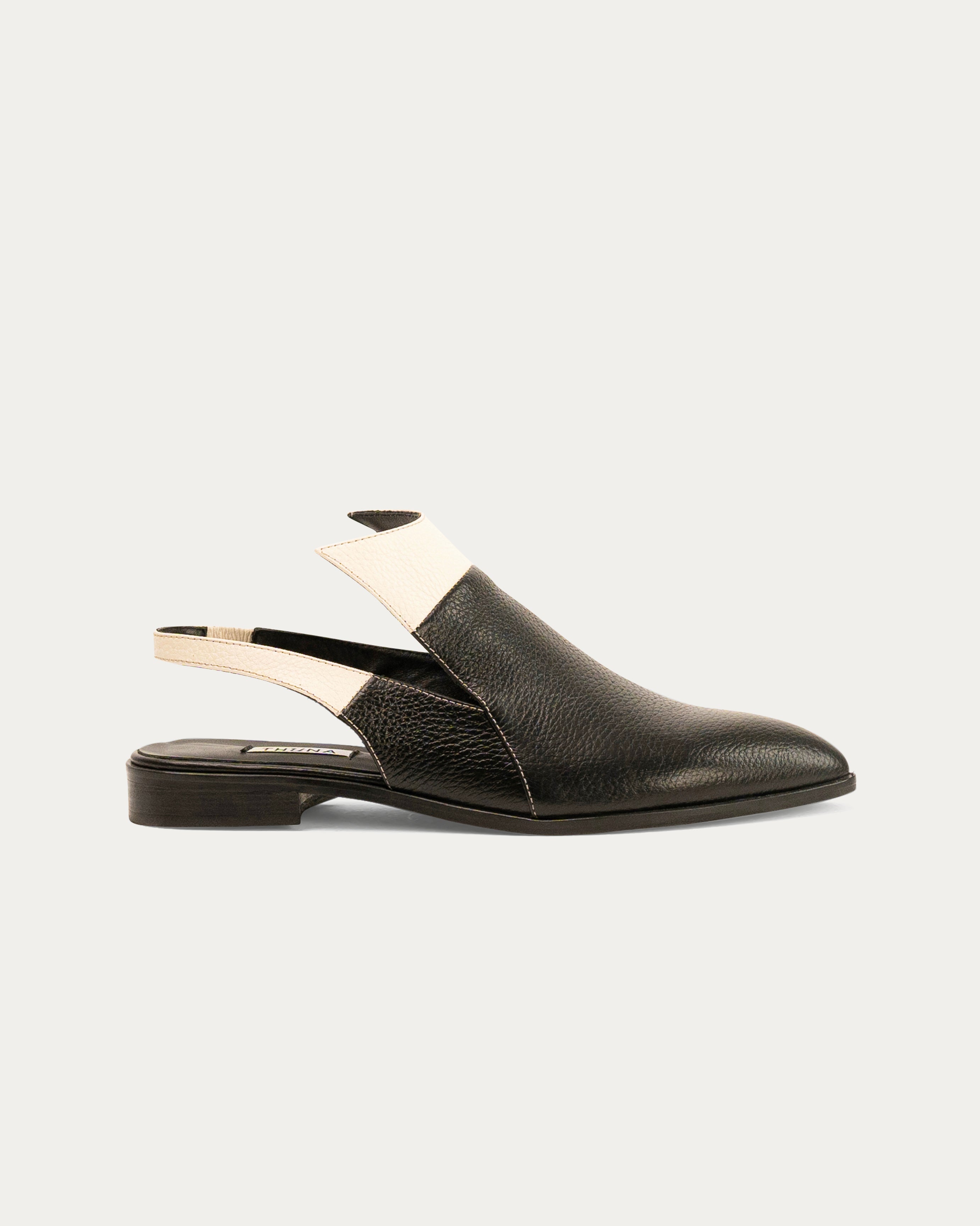 Sindy black slingback