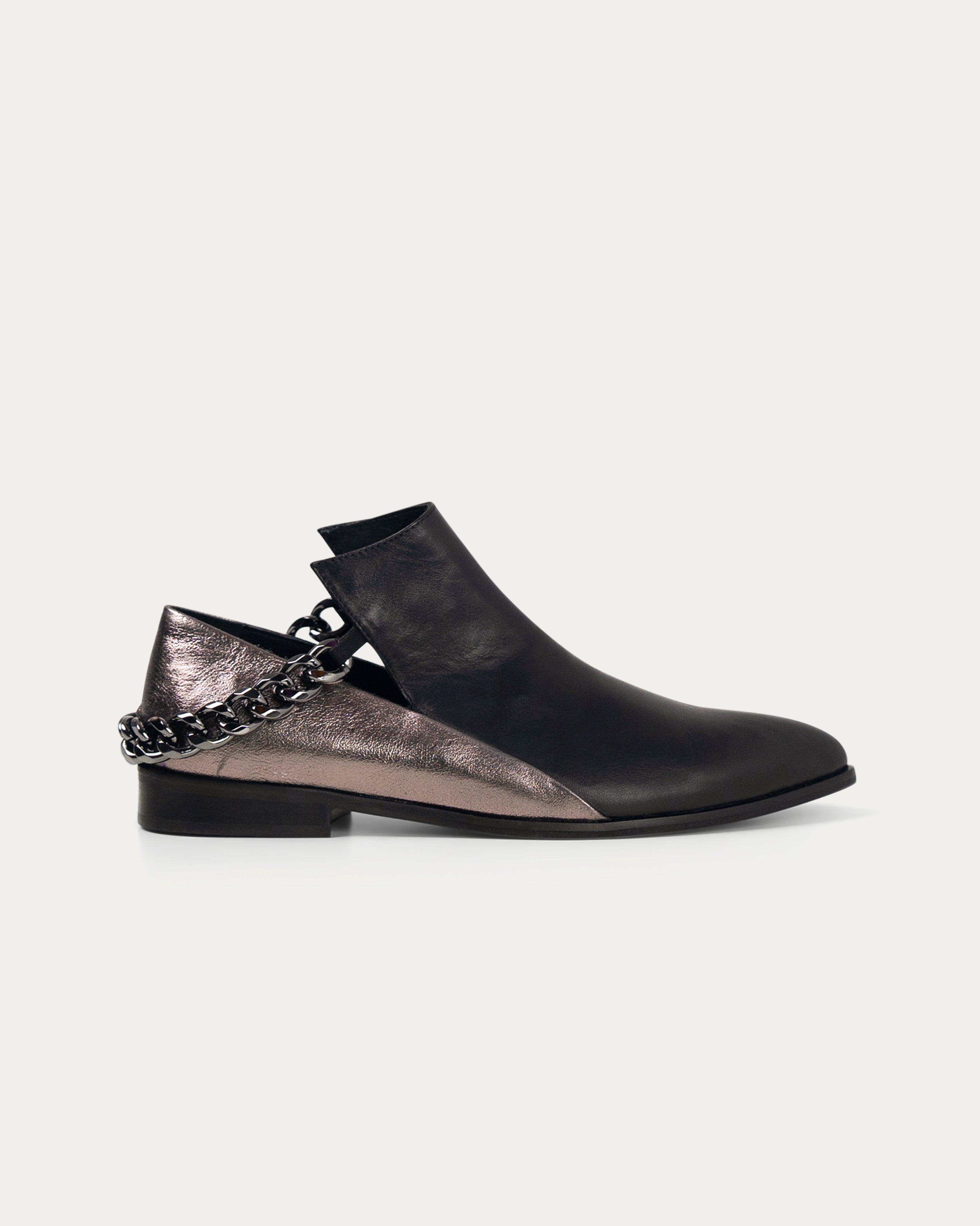 Solene black boot - THUNA