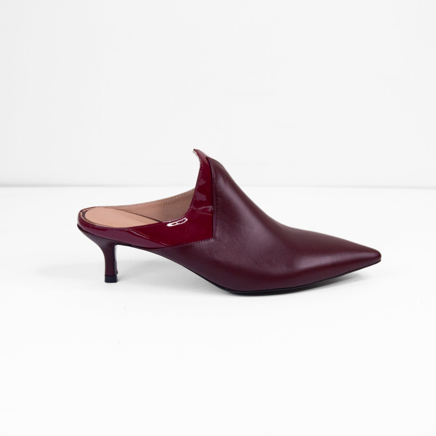 Vera bordeaux heel- Heels - kuwait - Ksa- shoes
