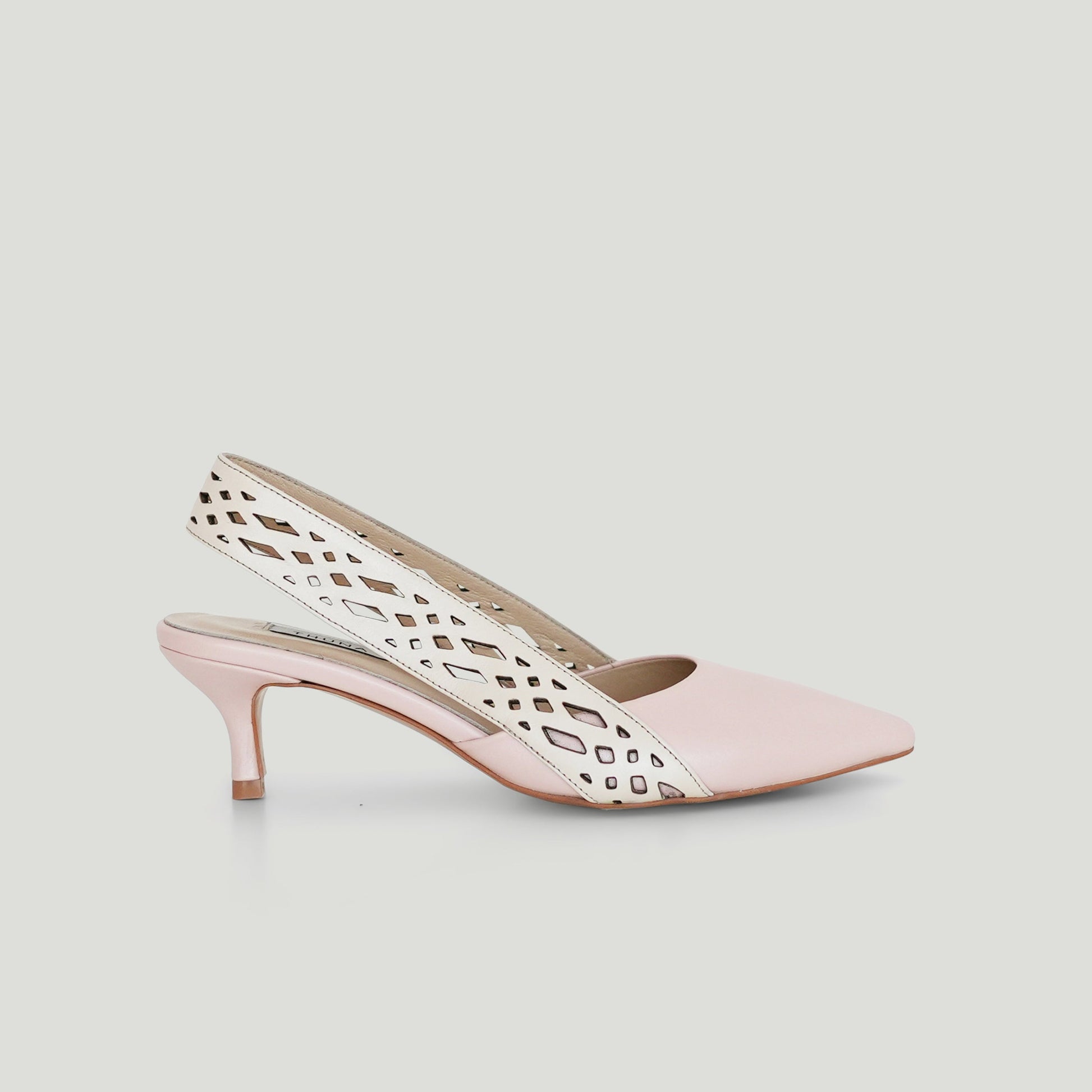 Wisal pink heel- Heels - kuwait - Ksa- shoes
