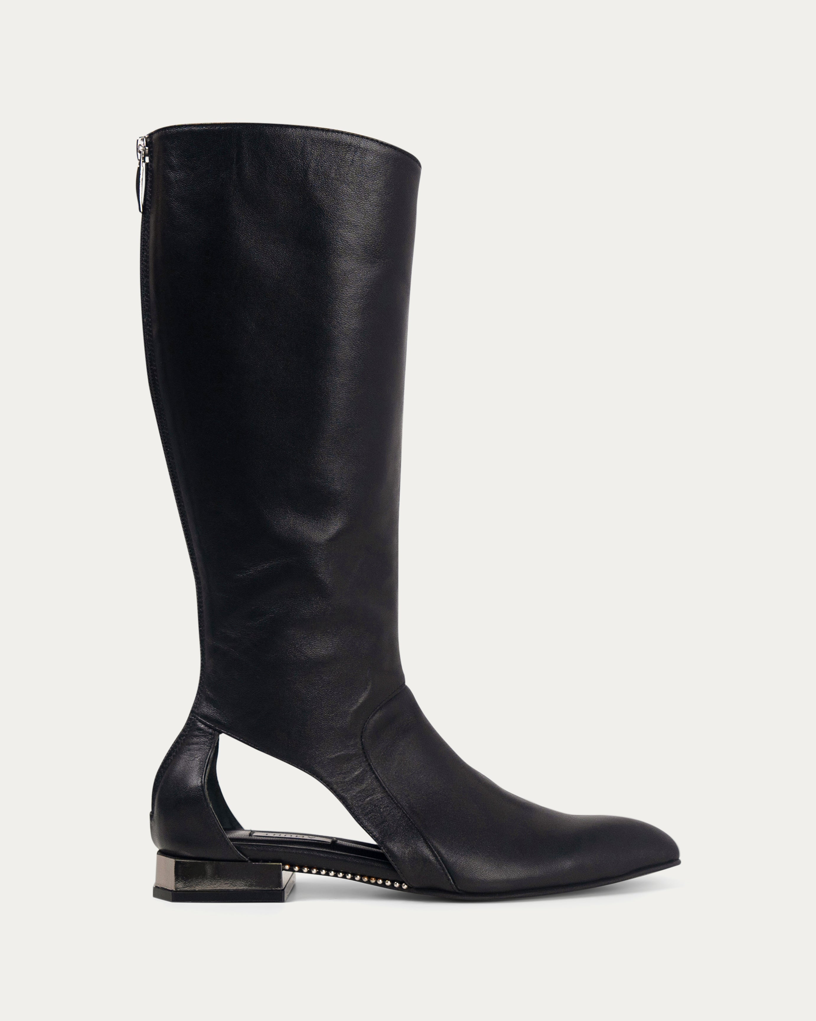 Zaha black boot - boot - THUNA