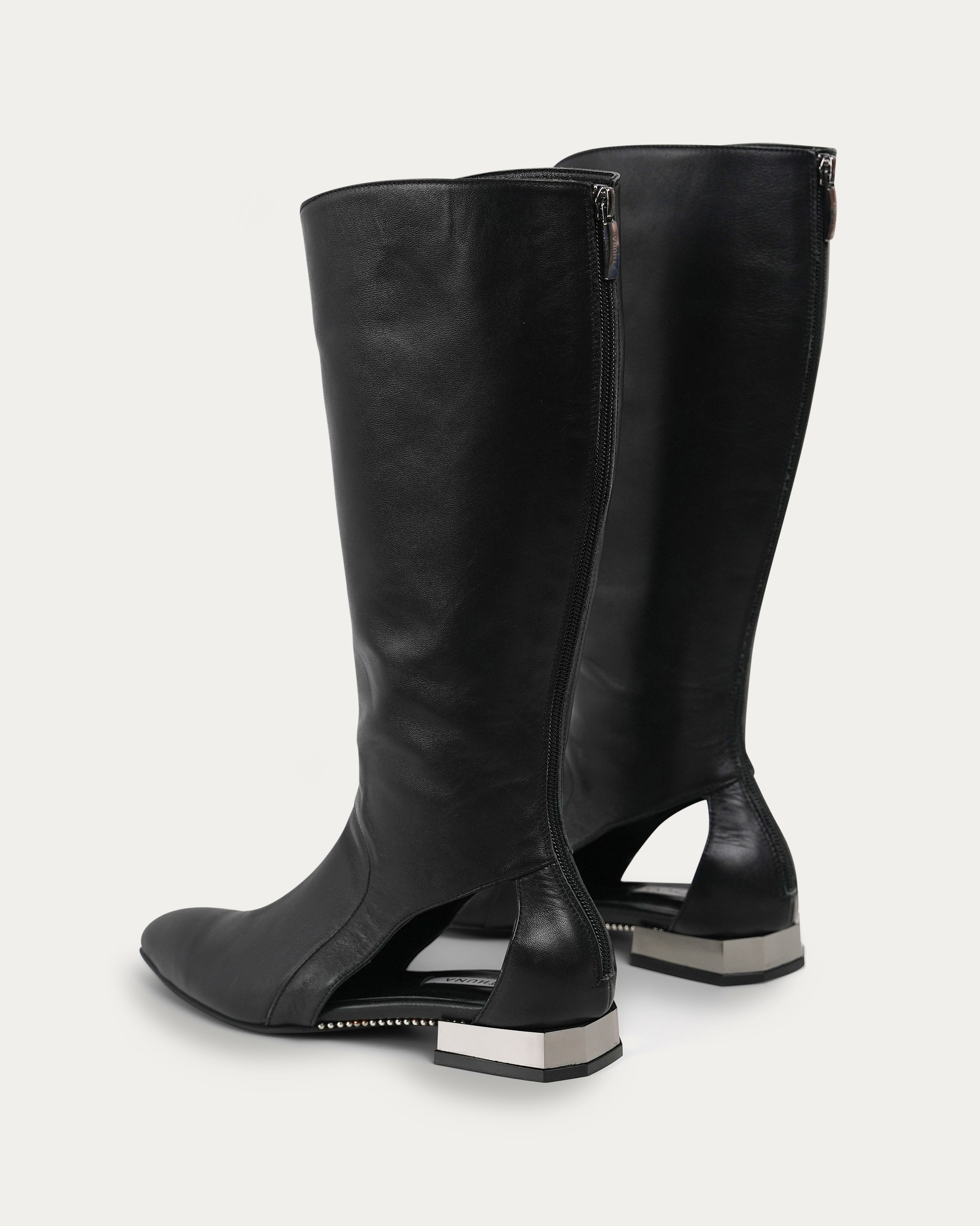 Zaha black boot - boot - THUNA