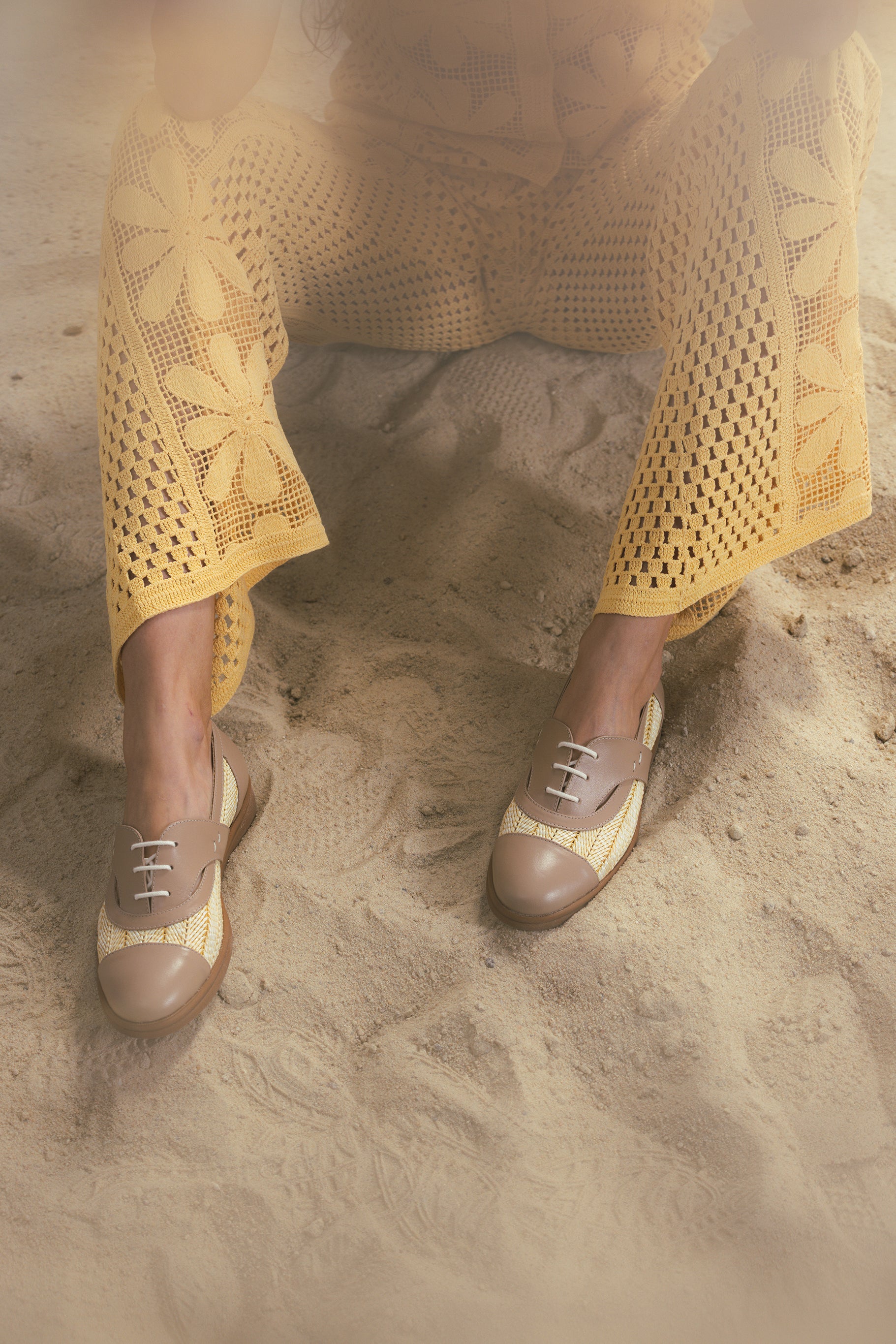 Aila beige loafer