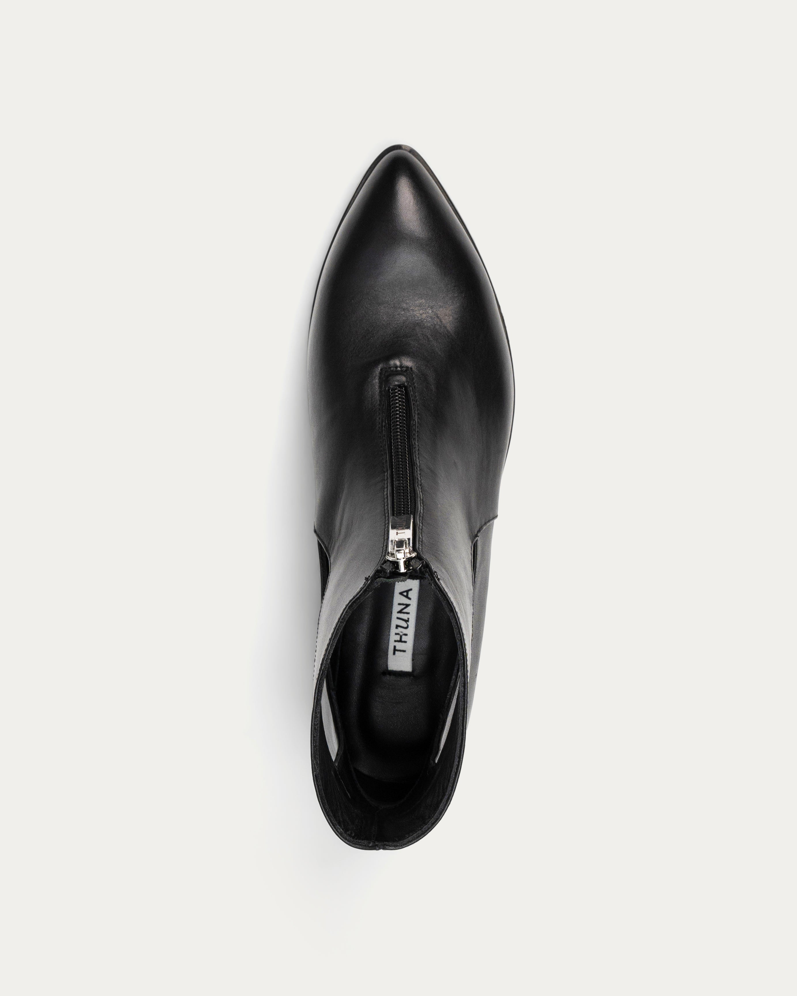 Cassie black ankle boot