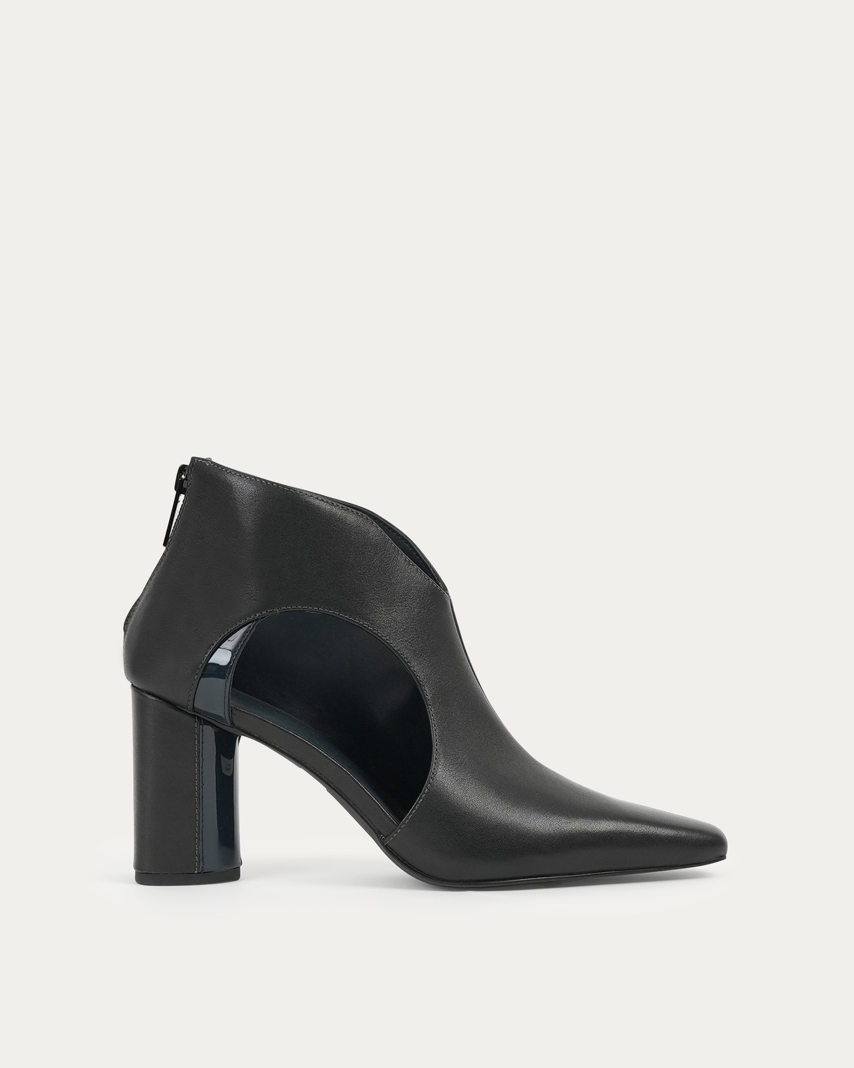 Mars black ankle boot