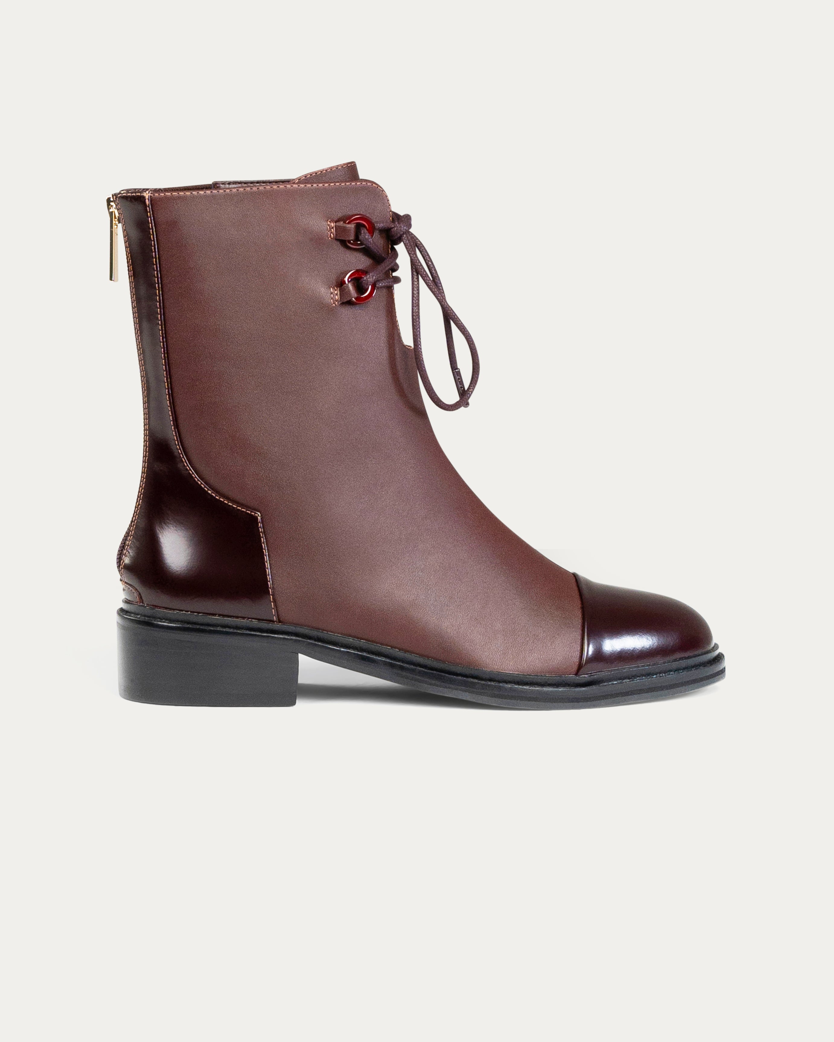 Orion brown combat boot - THUNA Shoes - Kuwait - KSA - Qatar - UAE