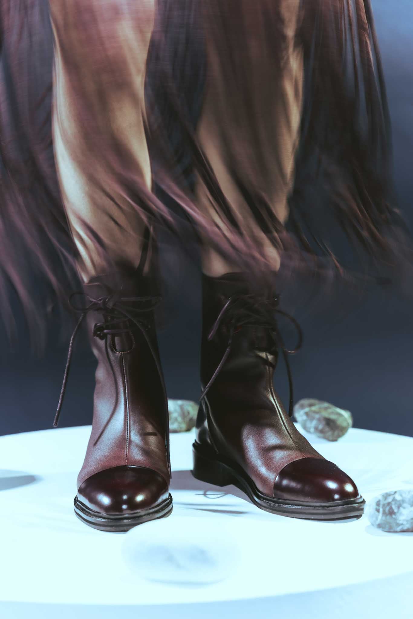 Orion brown combat boot