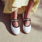 Runa white espadrille