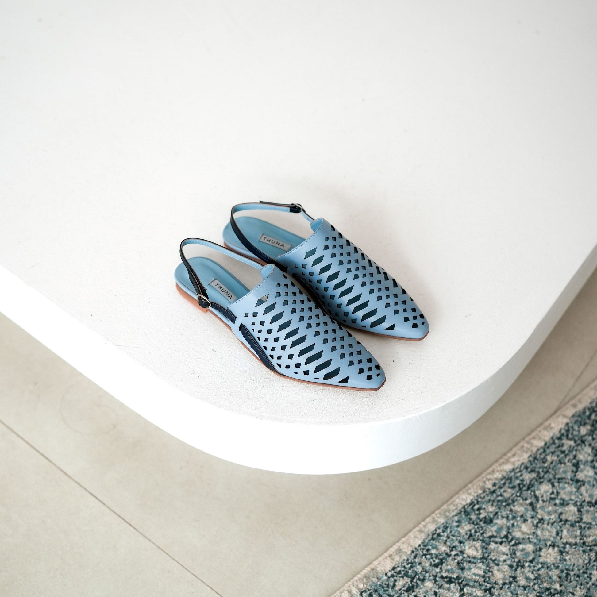 shadan - blue - sandal- ramadan collection- kuwait- ksa- shoes