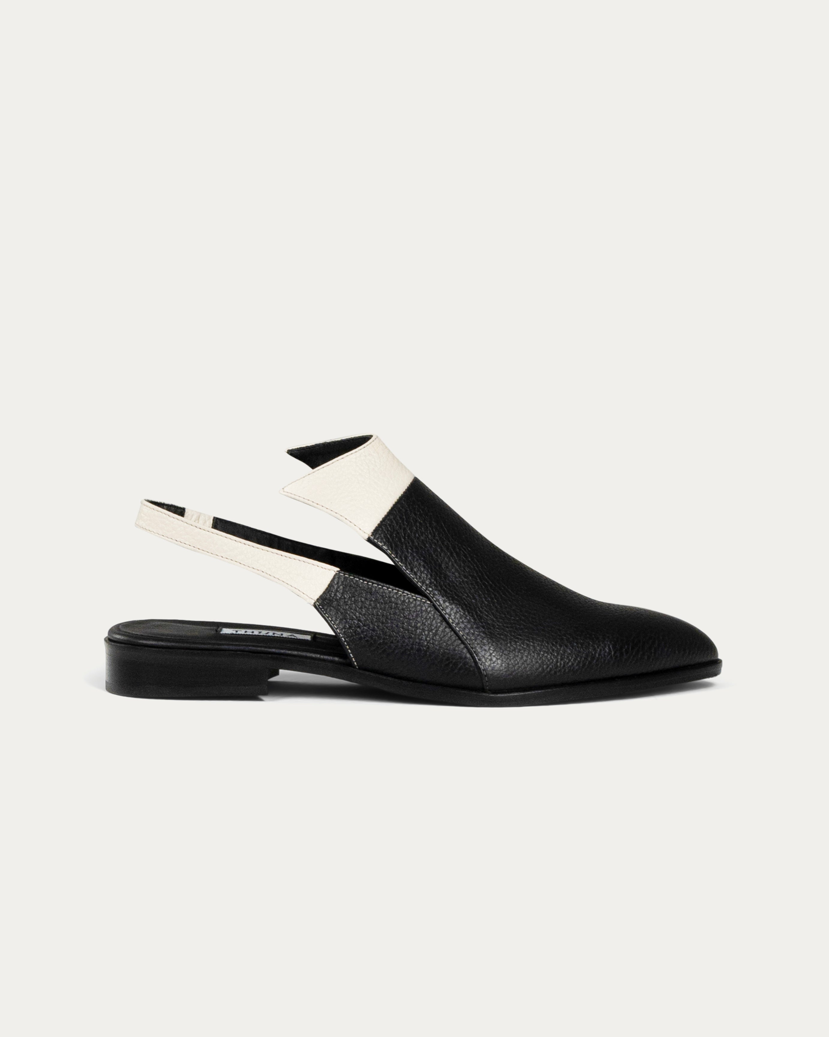 Sindy black slingback