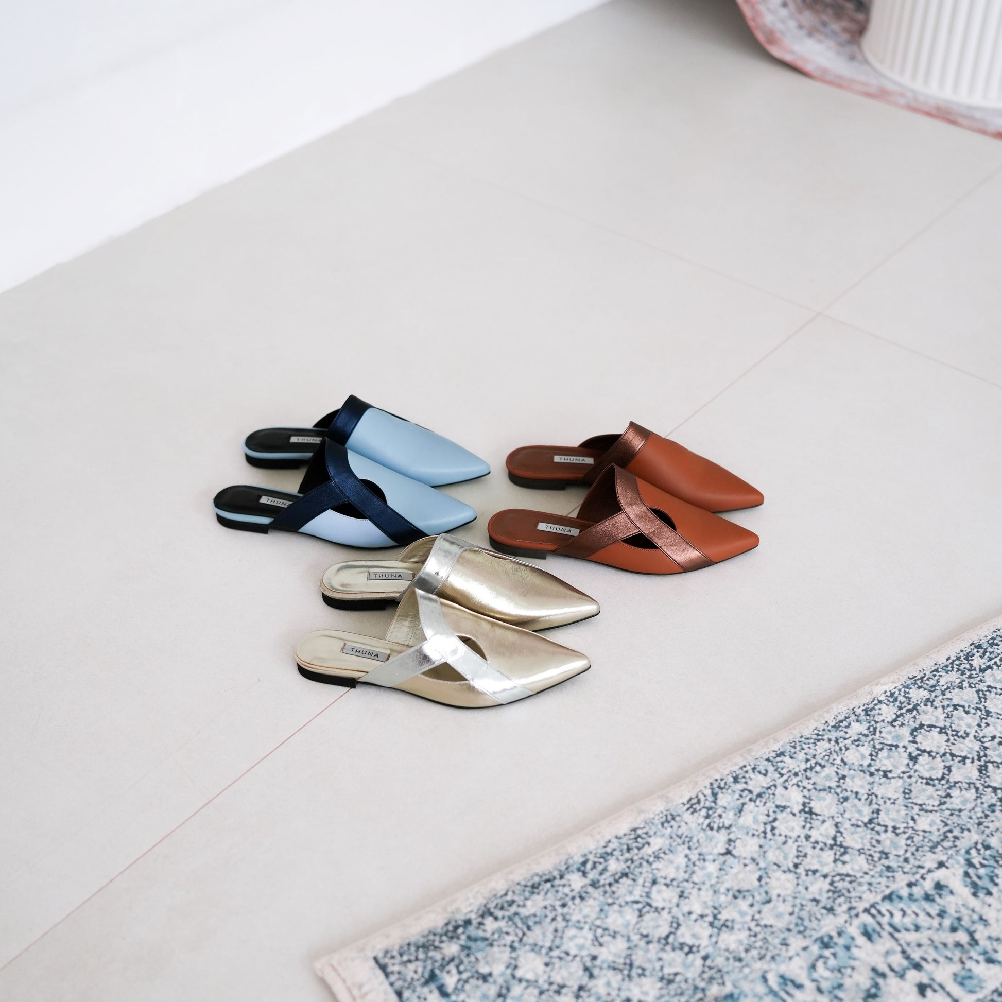 wajd- gold -mule- ramadan collection- kuwait- ksa- shoes