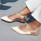 Riya cream sandal- sandal- kuwait- ksa- shoes