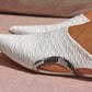 mamba - white - mule ramadan collection- kuwait- ksa- shoes