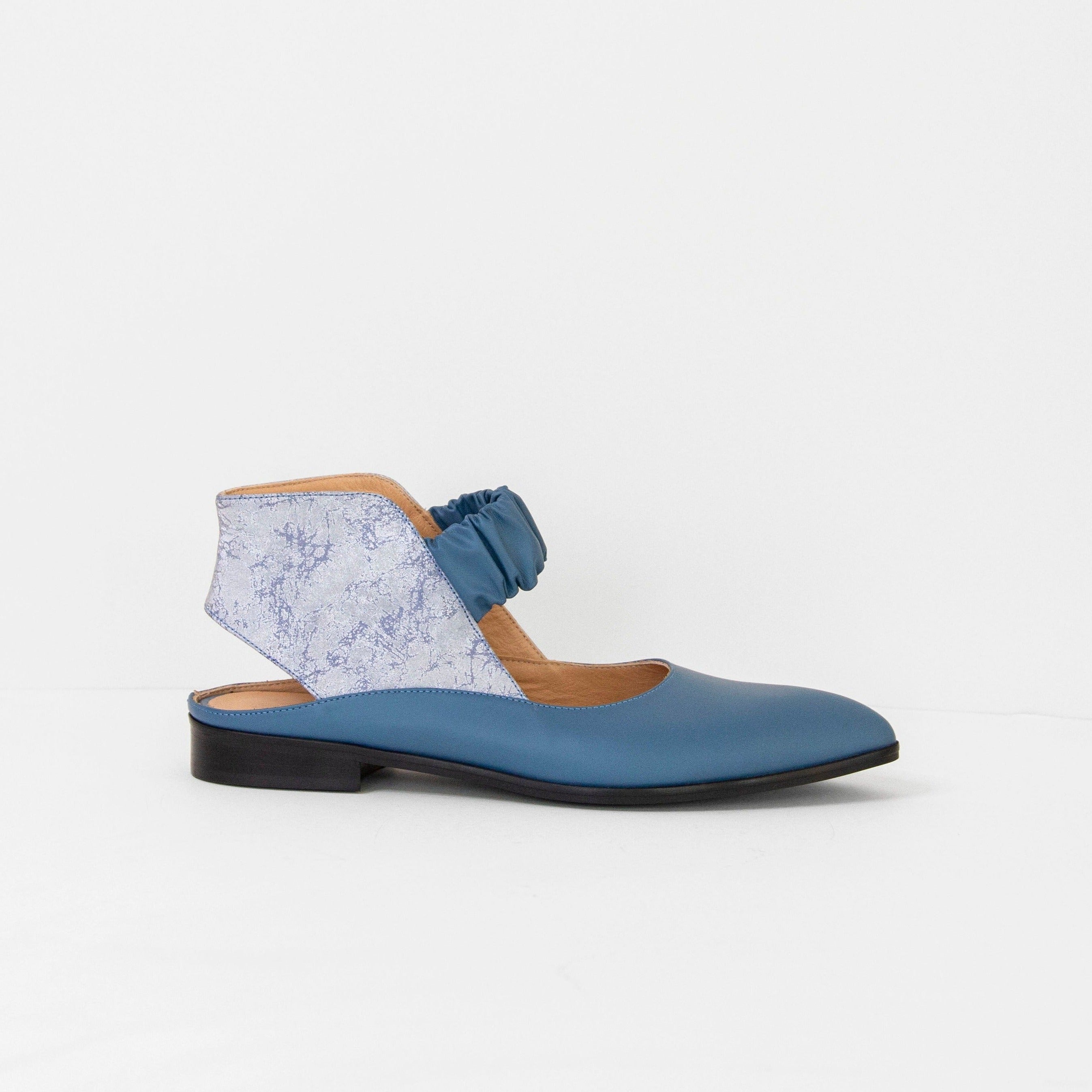 Tamara blue sandal - sandal- kuwait- ksa- shoes