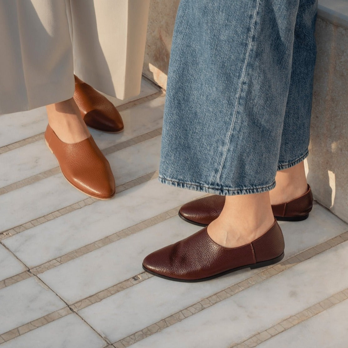 Adeela maroon loafer collection name - kuwait - Ksa- shoes