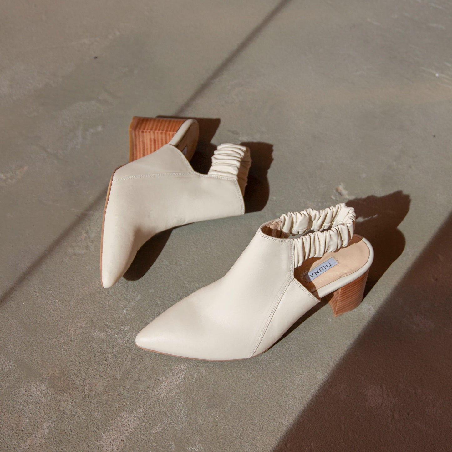 Fonda cream heel