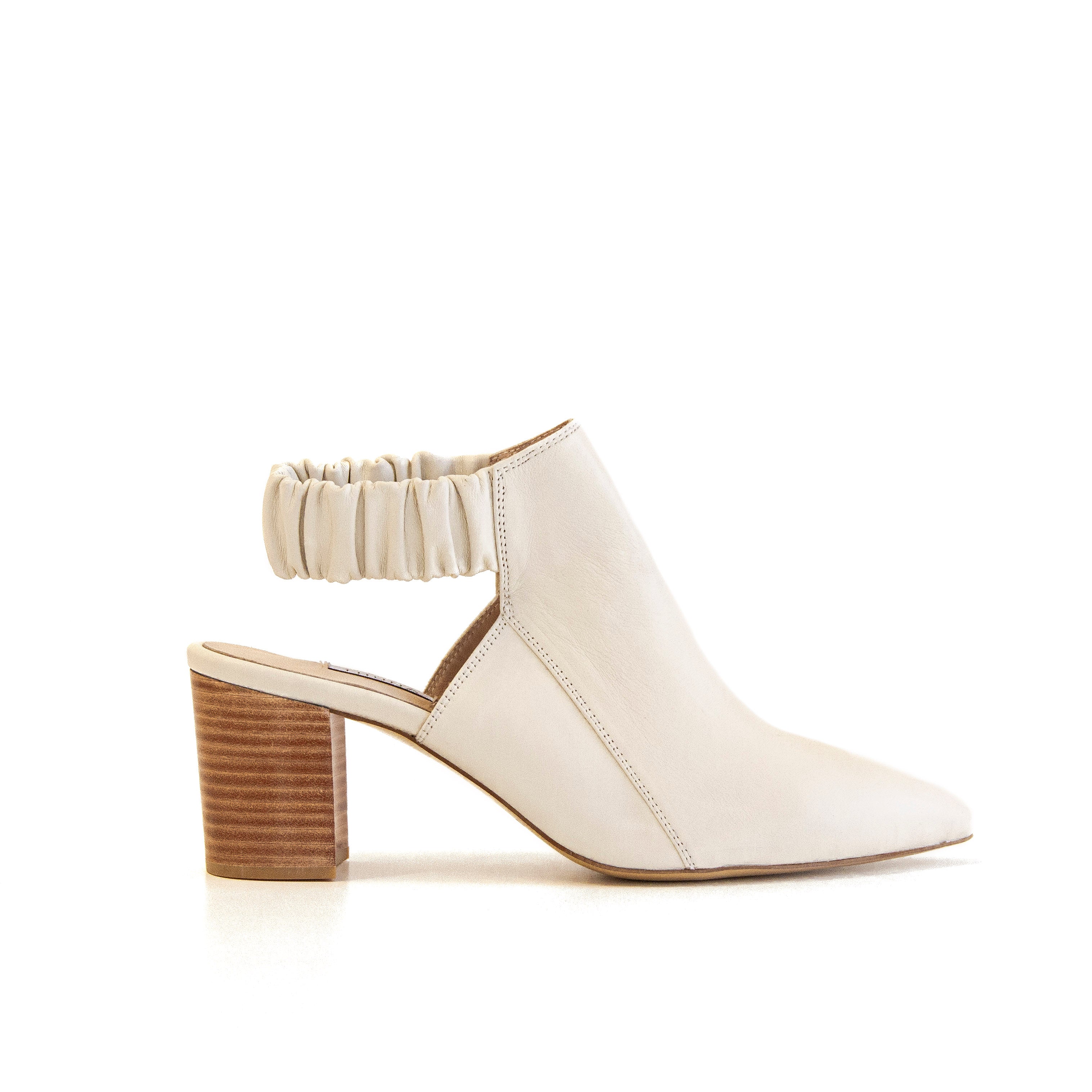 Fonda cream heel- Heels - kuwait - Ksa- shoes