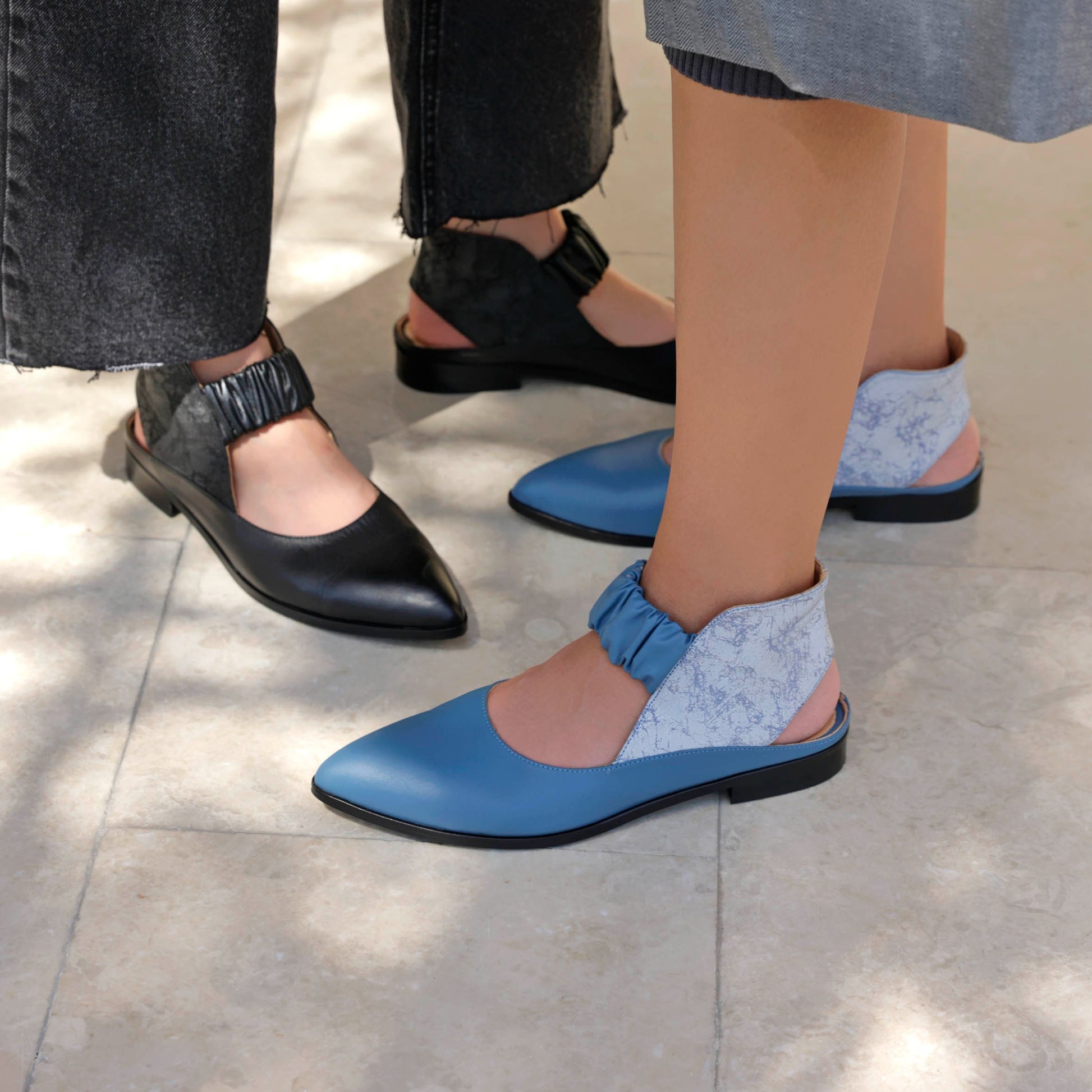 Tamara black sandal - sandal- kuwait- ksa- shoes