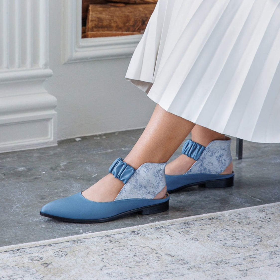 Tamara blue sandal - sandal - THUNA